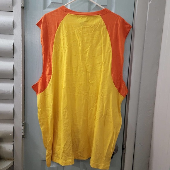 Tank Top Sean John color block orange yellow 2xl shirt - Picture 8 of 8